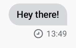 Message Status Pending