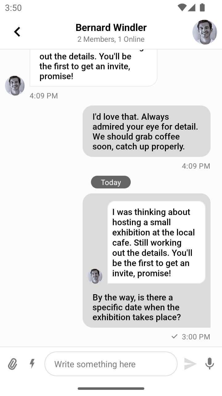 Messages List Video Thumbs disabled Dark Mode