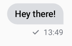 Message Status Sent
