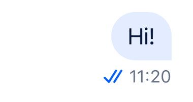 Customize Message Delivery State Read Before