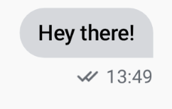 Message Status Delivered