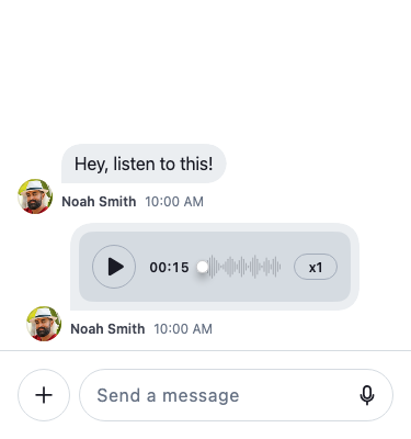 Voice Recording Attachment