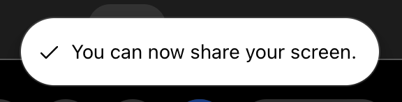 PermissionNotification once the permission is granted