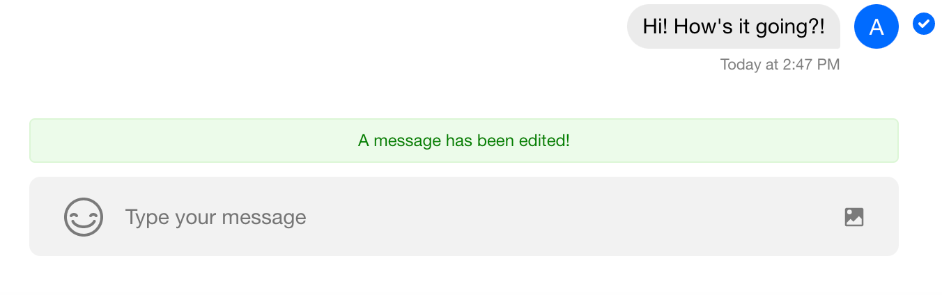 Custom Notification in the Message List