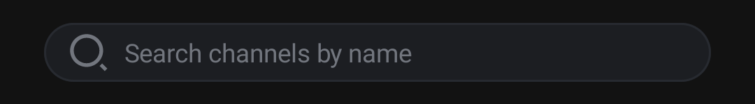 SearchInput Dark