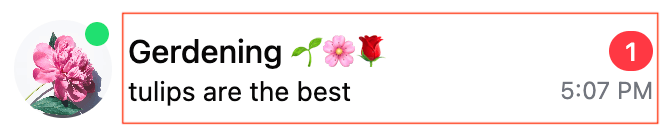 Channel Preview Info