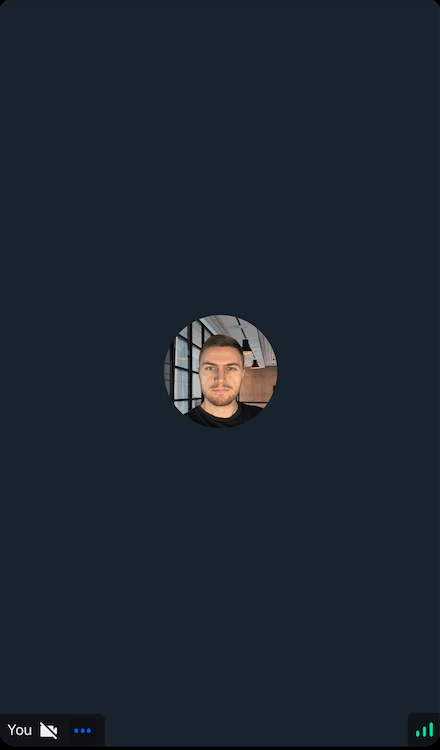 Participant Camera Off