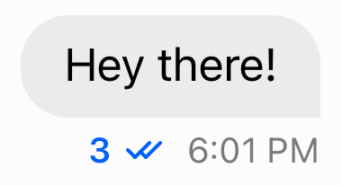 Message Delivery State Read Group