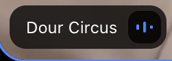 Default un-muted participant label speaking