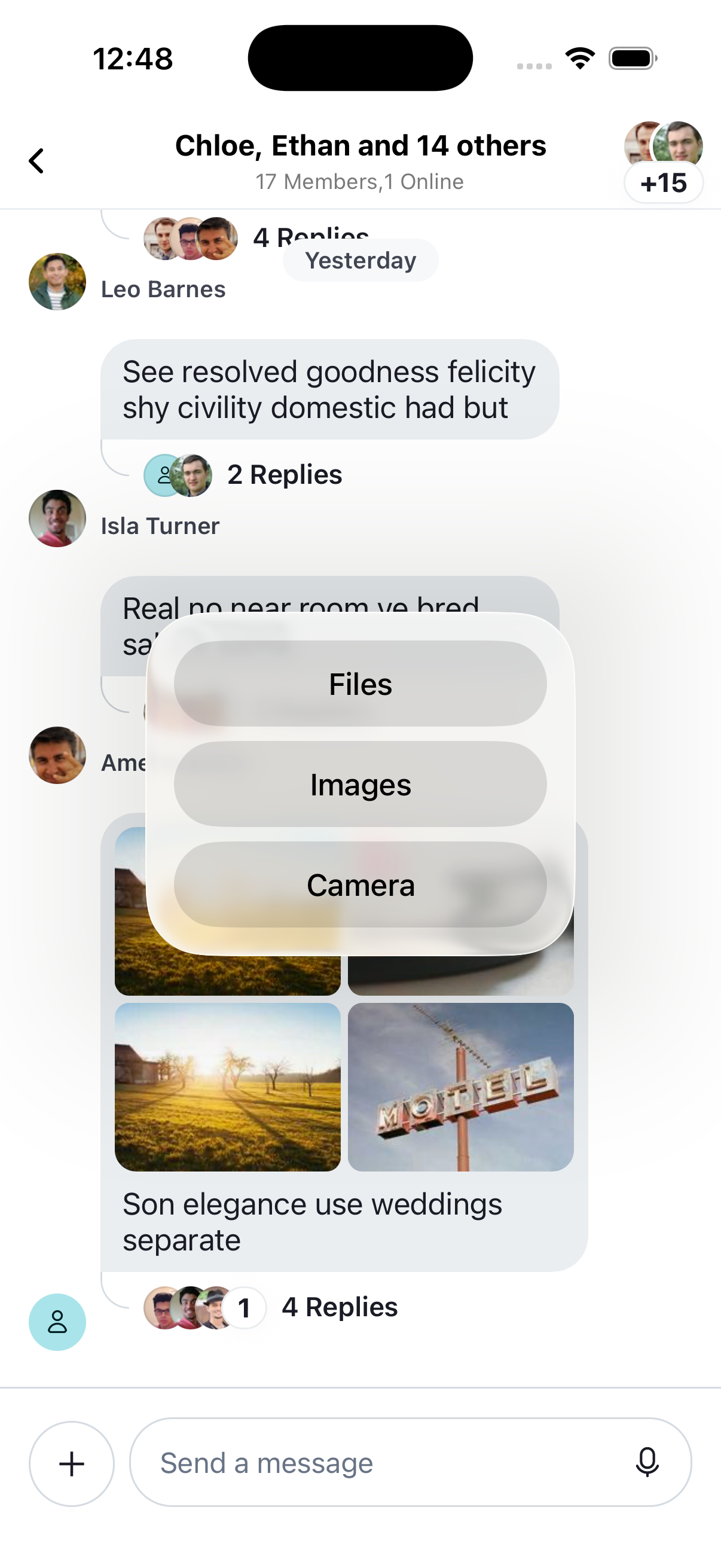 Native Attachment Picker Step 1