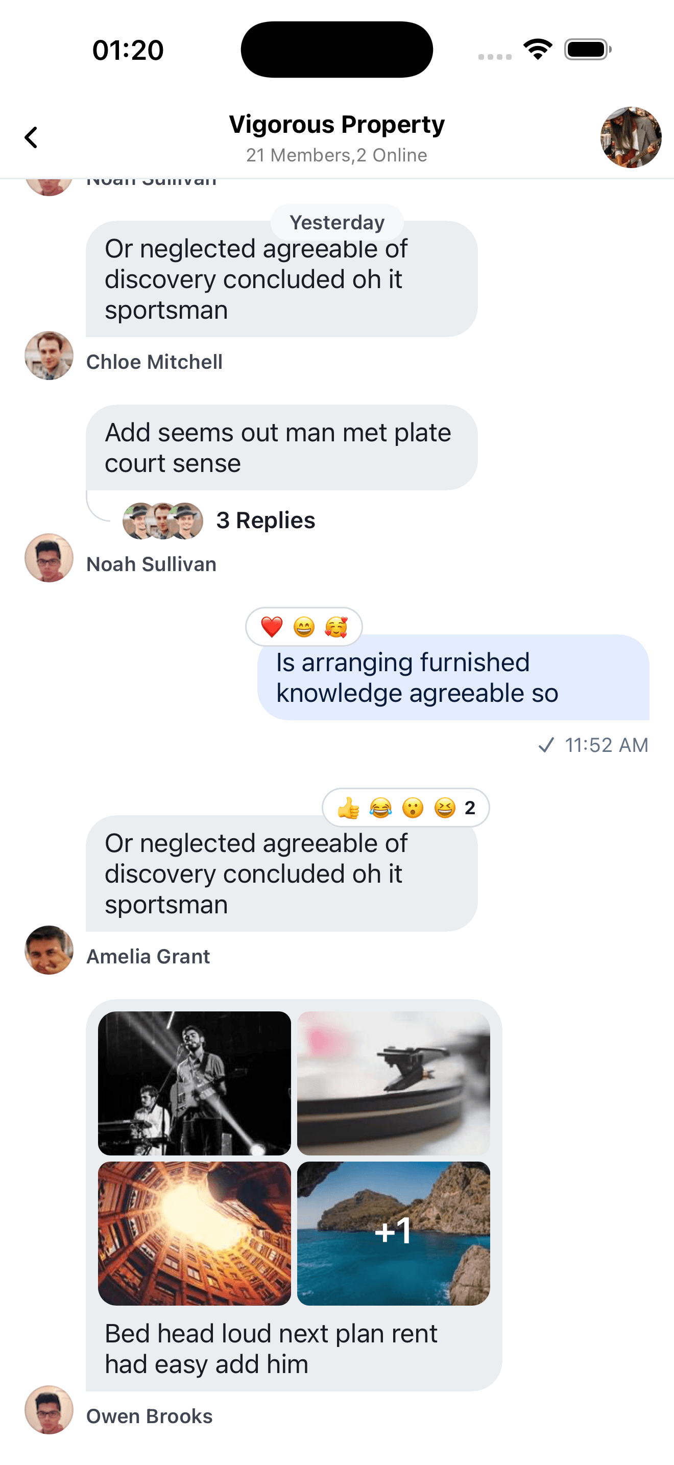 MessageList