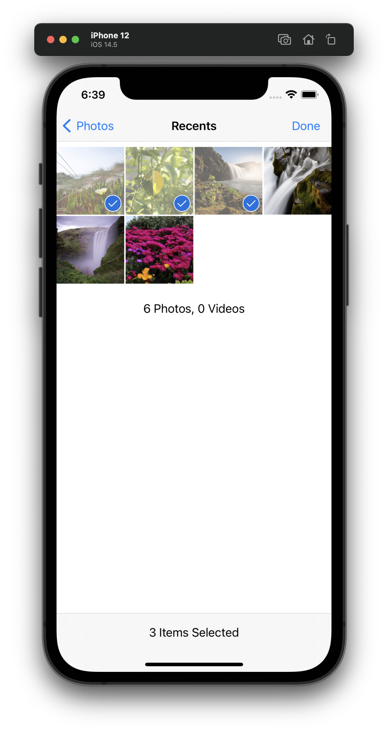 Native Attachment Picker Step 2