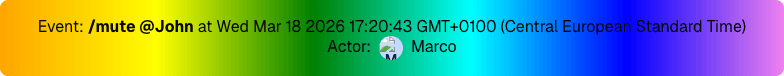Custom System Message