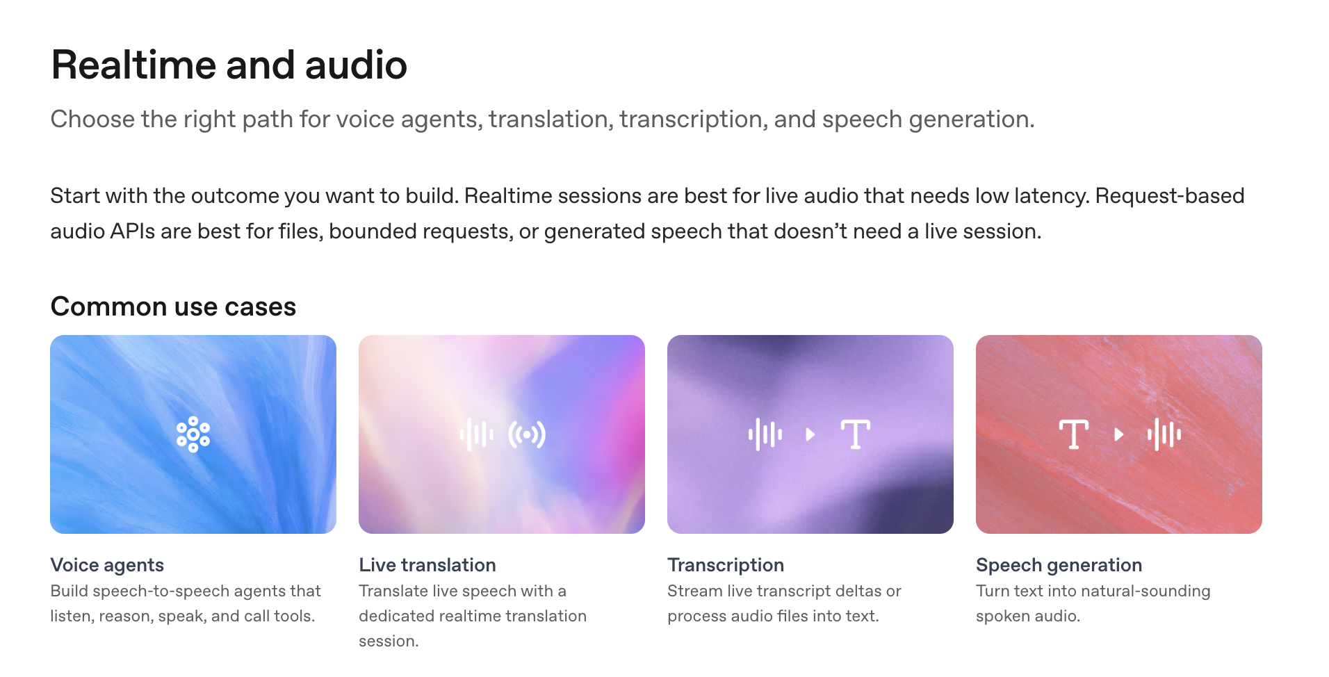 OpenAI Realtime API