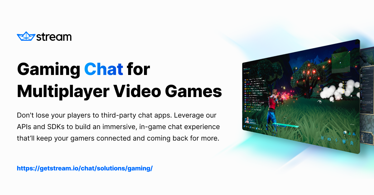 Gaming Chat API: In-Game Video & Voice Chat for Any Apps