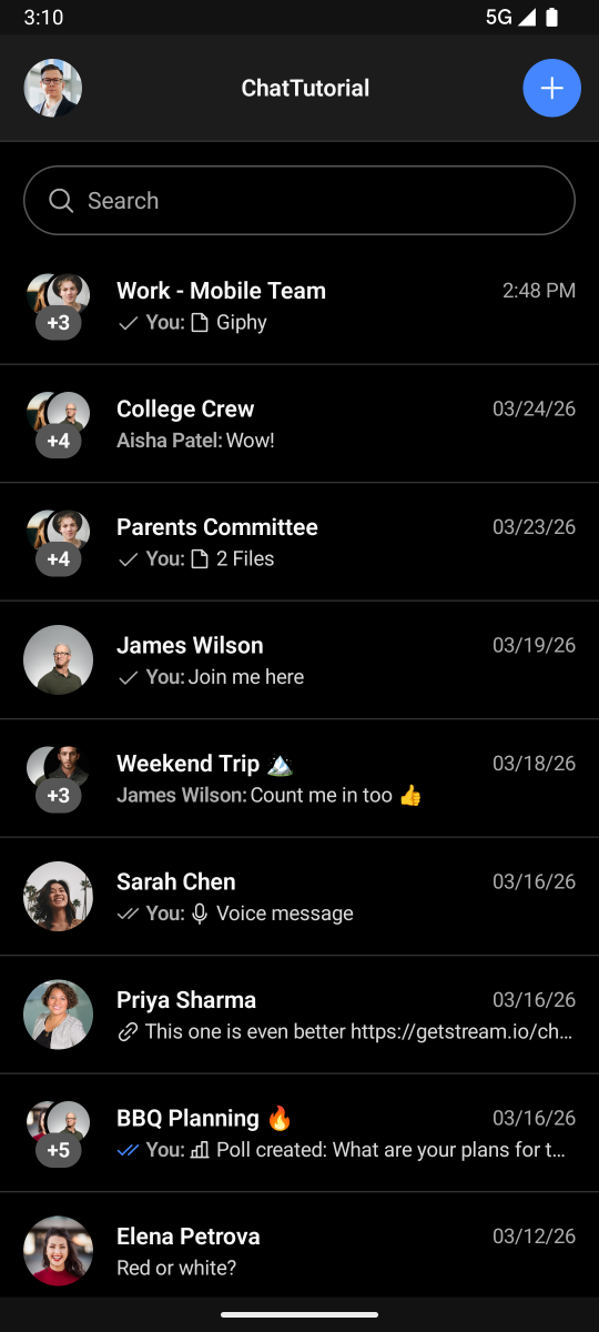 Screenshot showing the creation of a project