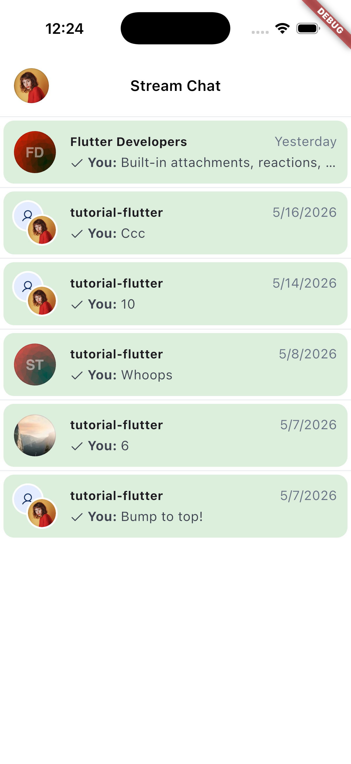 Custom Styles Channel List