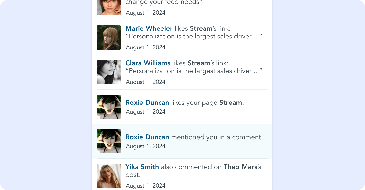 example of feeds optimization