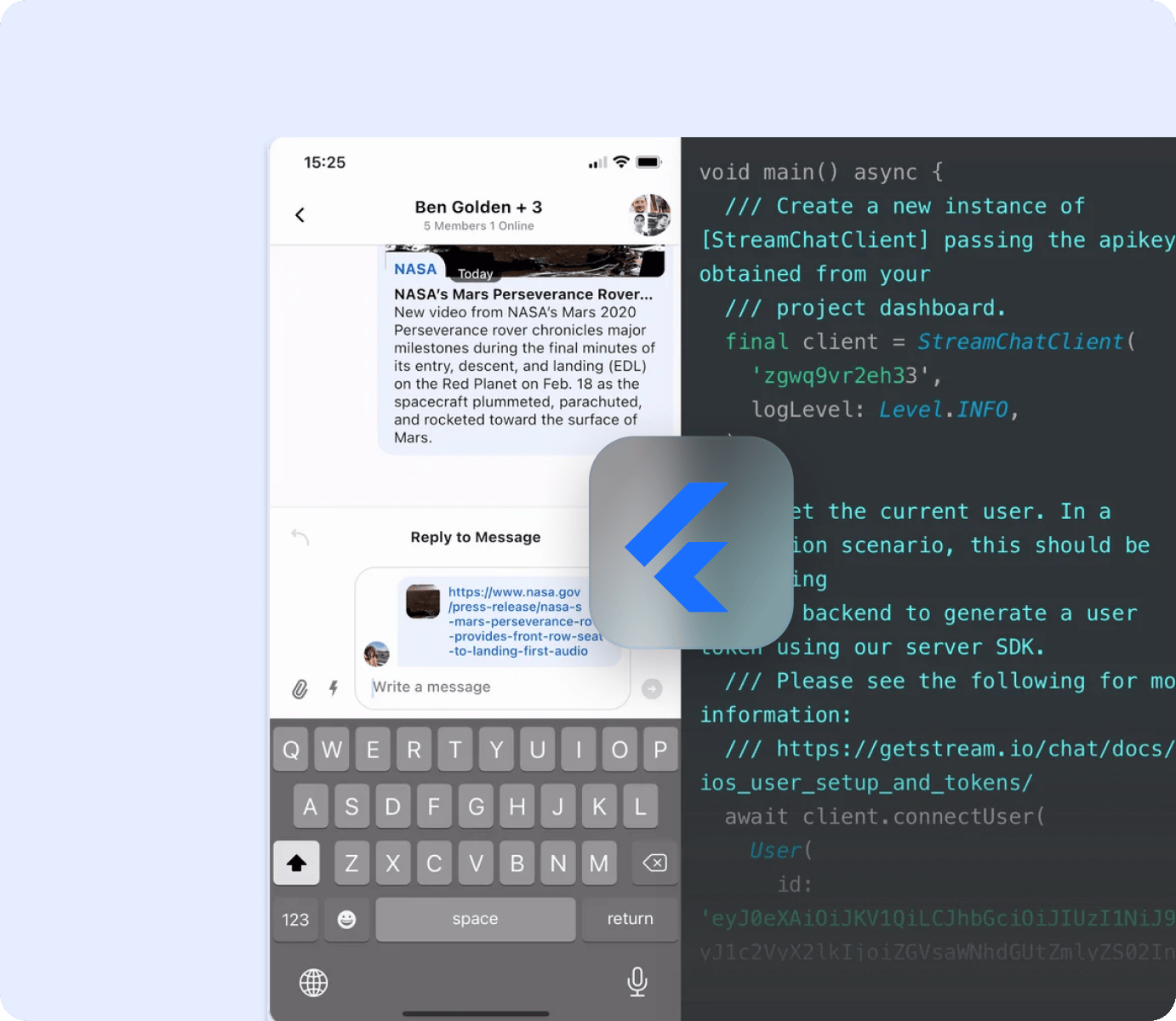 Example of Flutter SDK