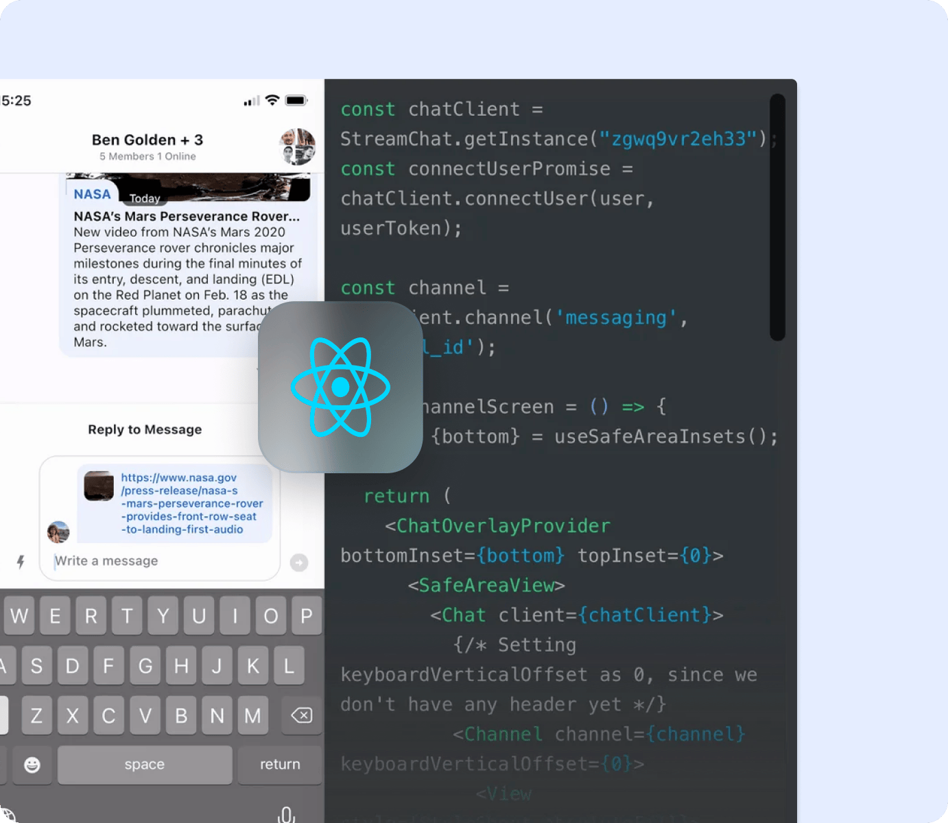 example of react native sdk