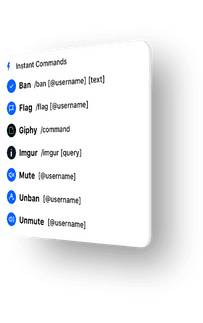 Custom slash commands using Stream Chat