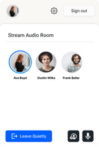 Audio Rooms