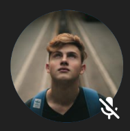 Participant With Muted Icon